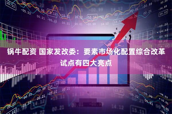 锅牛配资 国家发改委：要素市场化配置综合改革试点有四大亮点