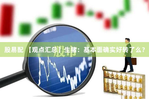 股易配 【观点汇总】生猪：基本面确实好转了么？